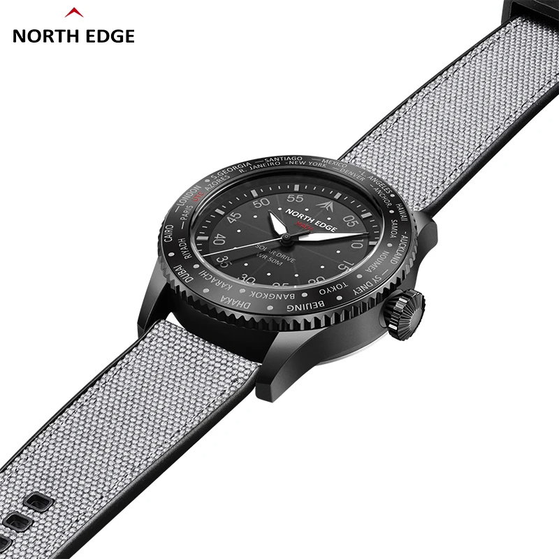 North Edge MACH Black Dial