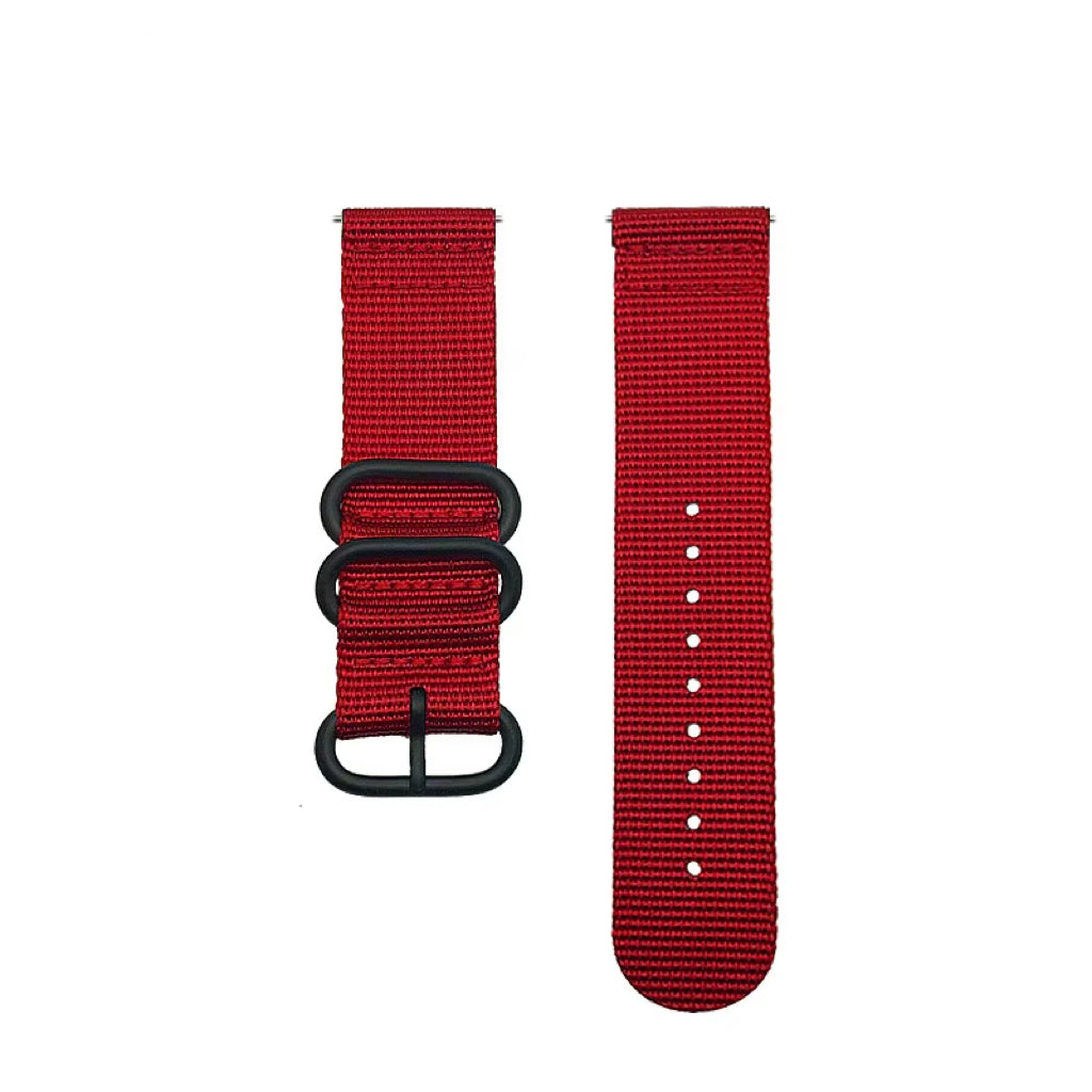 North Edge Red Nylon Strap Front