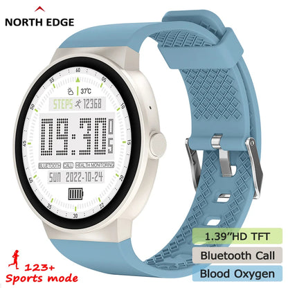 North Edge NL78 Pro Smartwatch – Advanced Health & Fitness Tracking, Blood Oxygen Monitoring, IP67 Waterproof