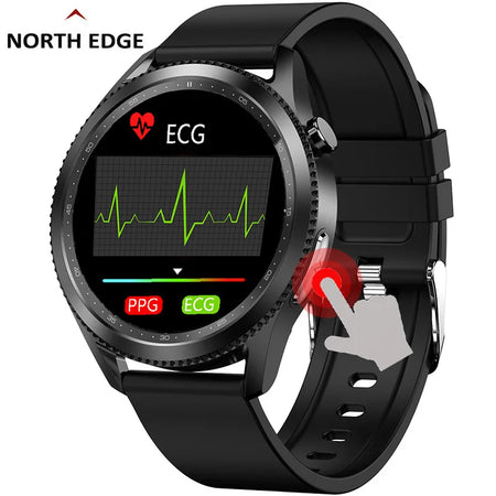 NorthEdgeE102Men’sECGHeartRateMonitor–FitnessTracker&HealthSmartwatch