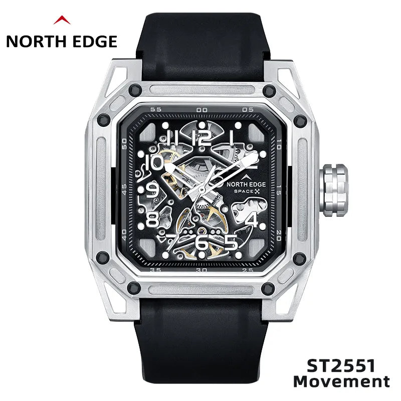 North Edge SPACE X High-Performance Mechanical Waterproof Outdoor Watch