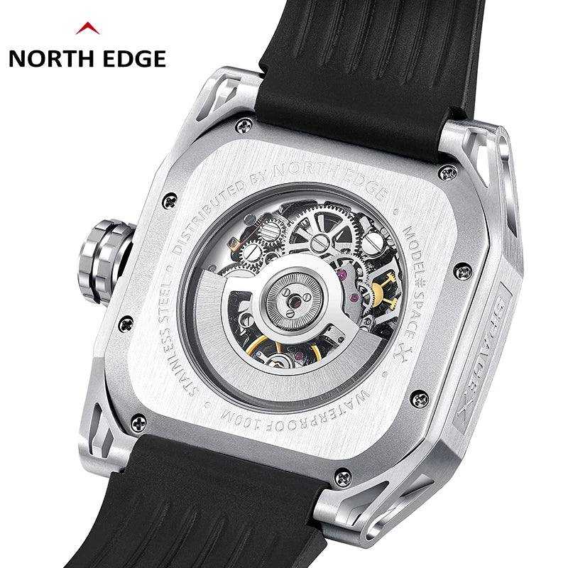 North Edge SPACE X High-Performance Mechanical Waterproof Outdoor Watch