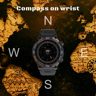 North Edge GPS Men's Waterproof Smartwatch
