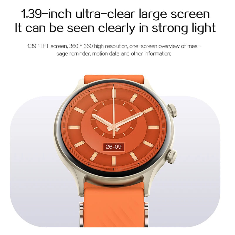 North Edge NL73 Men's Sports Smartwatch – Real-Time Health Monitoring & Stylish Design