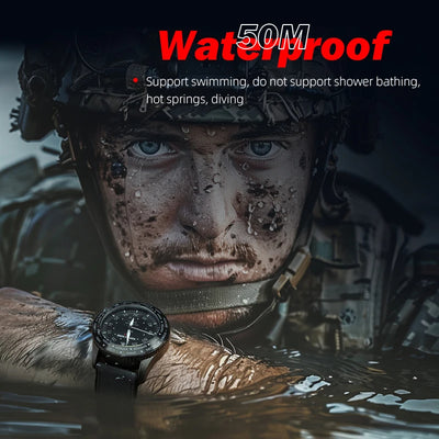 North Edge Mach Solar Quartz Watch Men's Waterproof