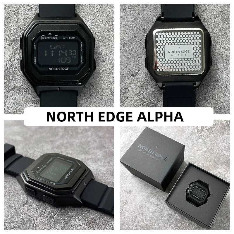 North Edge Alpha Military-Grade Watch – High-Performance and Rugged Design