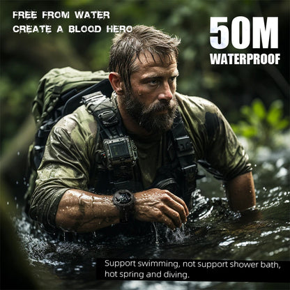 North Edge Vertico Digital Waterproof Sports Watch – Rugged Design for Active Lifestyles