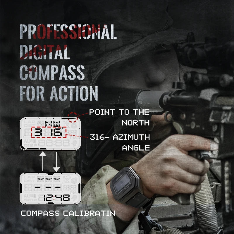 North Edge Alpha Military-Grade Watch – High-Performance and Rugged Design