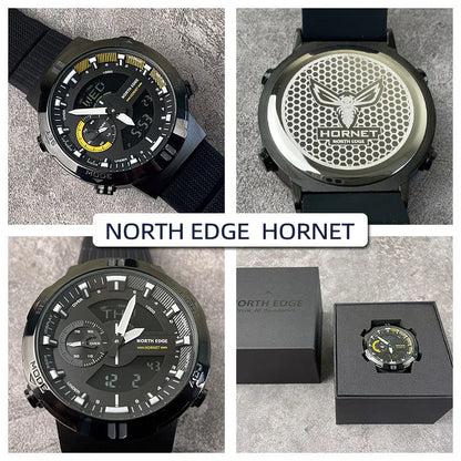 North Edge Hornet – Multi-Function Digital Watch for Outdoor Adventures