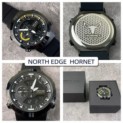 North Edge Hornet Men's Digital Watch with Light