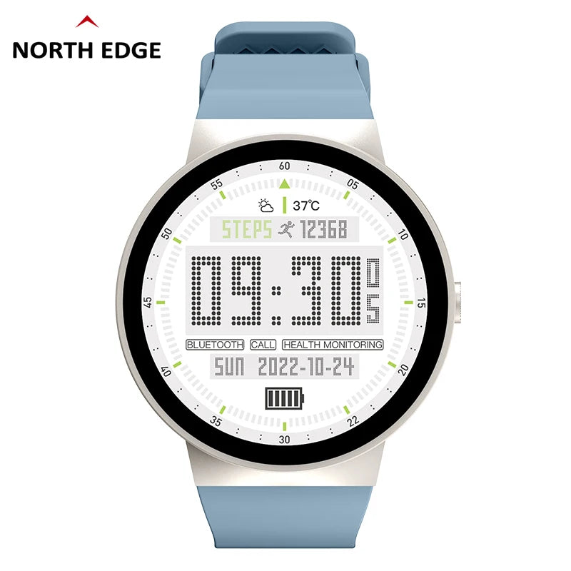 North Edge NL78 Pro Smartwatch – Advanced Health & Fitness Tracking, Blood Oxygen Monitoring, IP67 Waterproof