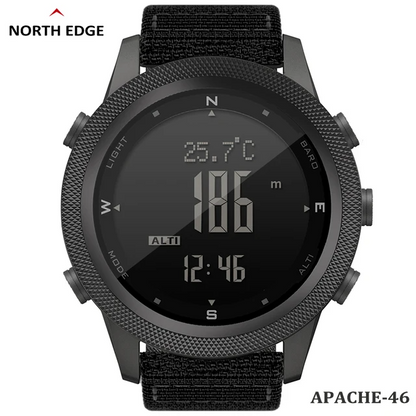 North Edge APACHE 46 Tactical Watch | High Performance | Waterproof & Durable