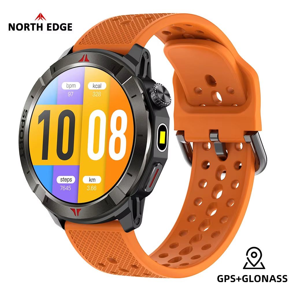 NORTH EDGE GPS+GLONASS Outdoor Smart Watch – Advanced Navigation, Fitness & Health Monitoring