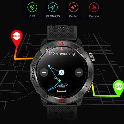 NORTH EDGE GPS+GLONASS Outdoor Smart Watch – Advanced Navigation, Fitness & Health Monitoring