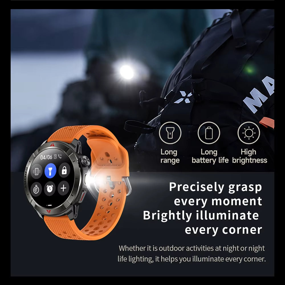 NORTH EDGE GPS+GLONASS Outdoor Smart Watch – Advanced Navigation, Fitness & Health Monitoring