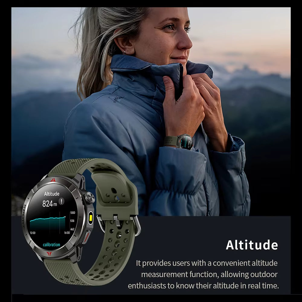 NORTH EDGE GPS+GLONASS Outdoor Smart Watch – Advanced Navigation, Fitness & Health Monitoring