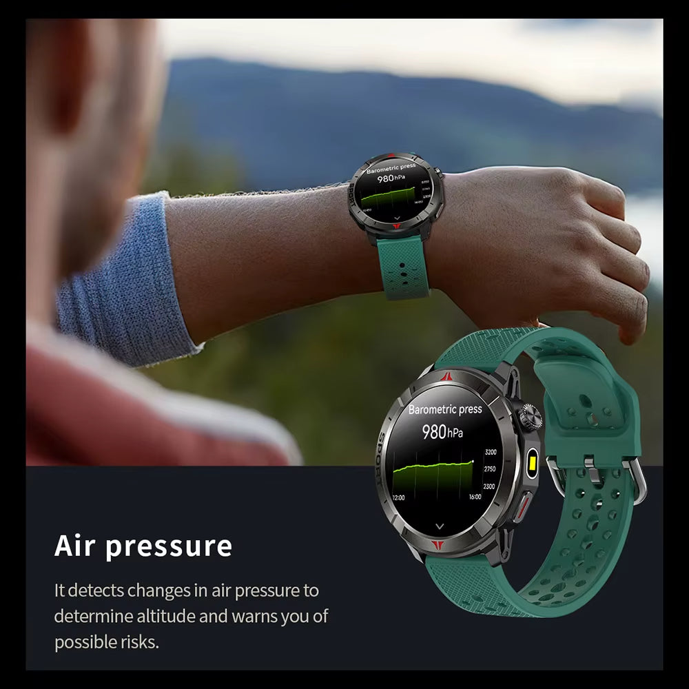 NORTH EDGE GPS+GLONASS Outdoor Smart Watch – Advanced Navigation, Fitness & Health Monitoring