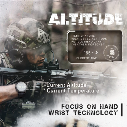 North Edge APACHE 46 Tactical Watch | High Performance | Waterproof & Durable