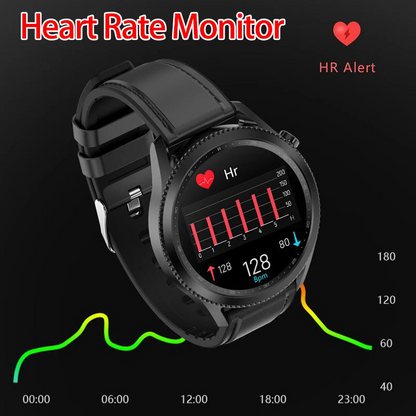 North Edge E101-2 Men's Smartwatch – ECG & Heart Rate Monitoring for Health Tracking