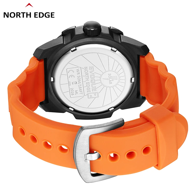 North Edge EVOQUE 2- High-Performance Men's Military Waterproof Smartwatch with Advanced Features