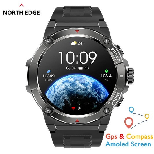 North Edge NX8PRO – Precision Fitness Tracking & All-Day Smart Notifications