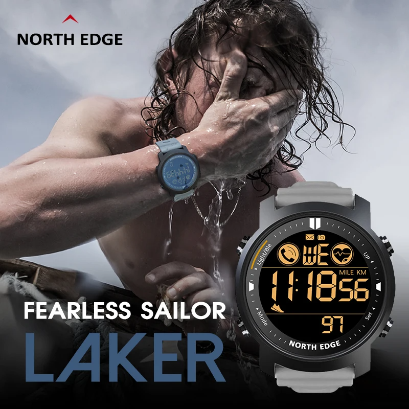 North edge men's sport digital watch best sale