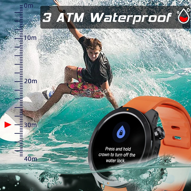 North Edge X-TREK 2 GPS Sports Smartwatch - Heart Rate Monitoring | Multiple Sports Modes | Waterproof Design