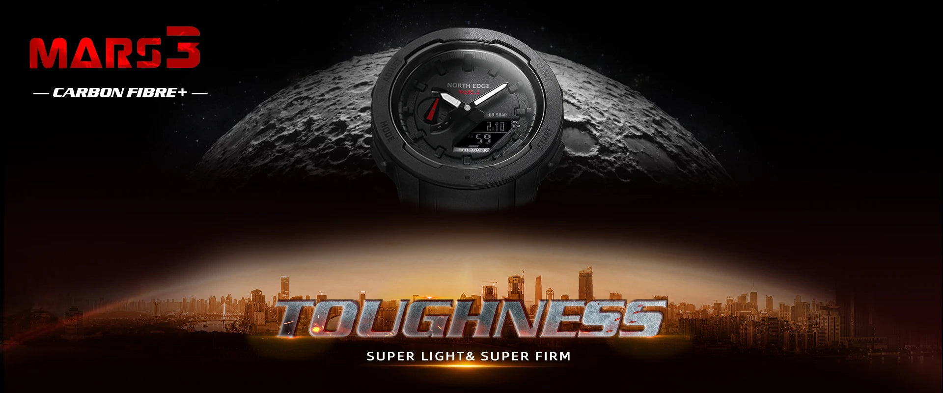 NORTH EDGE Watch_Official Mars 3