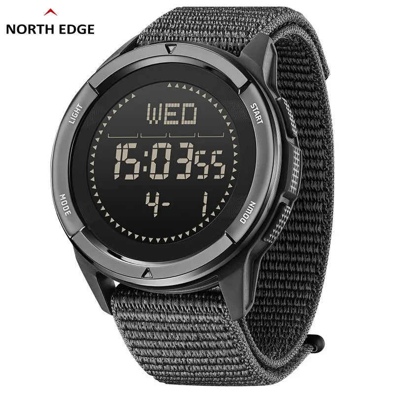 North Edge ALPS Black Nylon Strap Side