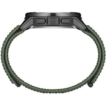 North Edge ALPS Green Nylon Strap Side