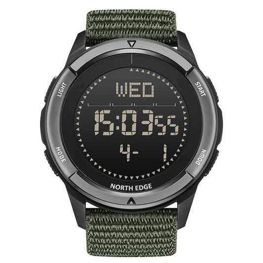 North Edge ALPS Green Nylon Strap Front