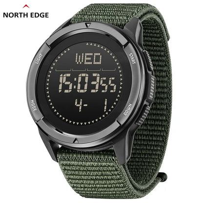 North Edge ALPS Green Nylon Strap Side