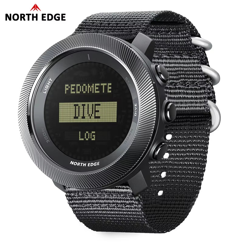 North Edge APACHE-D Black-Nylon Side