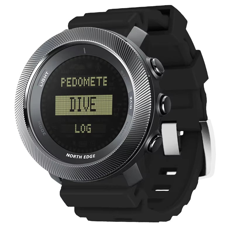 North Edge APACHE-D Black-Rubber Side