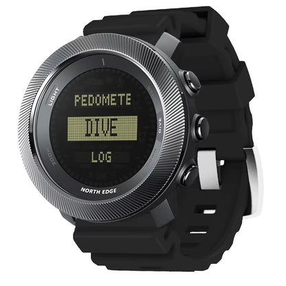 North Edge APACHE-D Black-Rubber Side