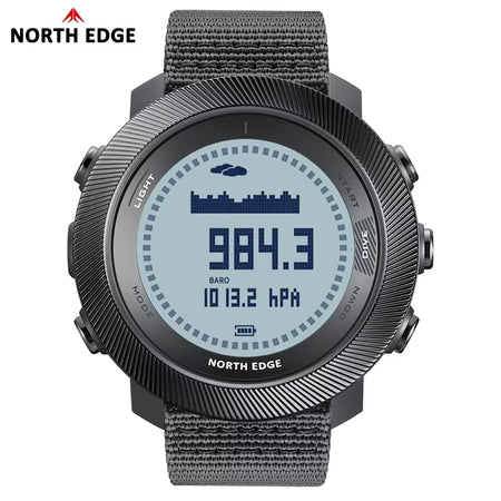 North Edge APACHE-D Men's Outdoor Dive Watch – Barometer