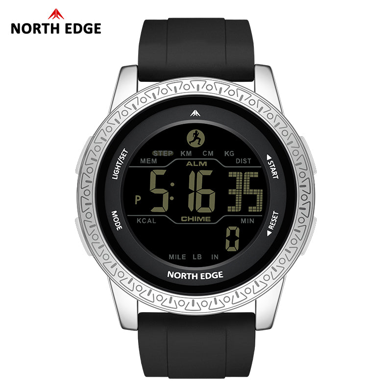 North Edge APOLLO Black-Silver Front