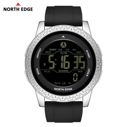 North Edge APOLLO Black-Silver Front