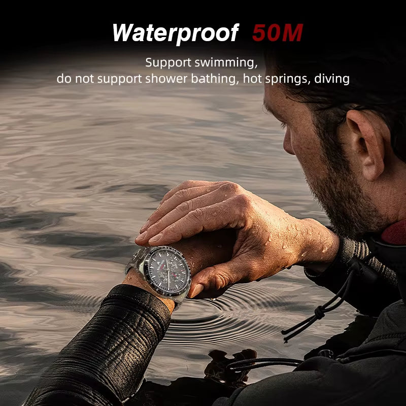 North Edge LONGWINGS Men's Solar Watch | Luminous · Waterproof