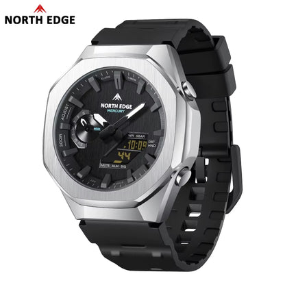 North Edge MERCURY silver side