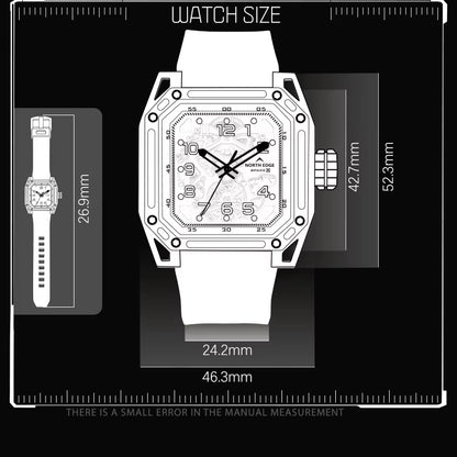 North Edge SPACE X Watch Size