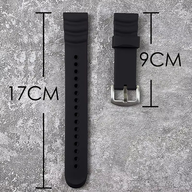 North Edge Silicone Strap Dimensions