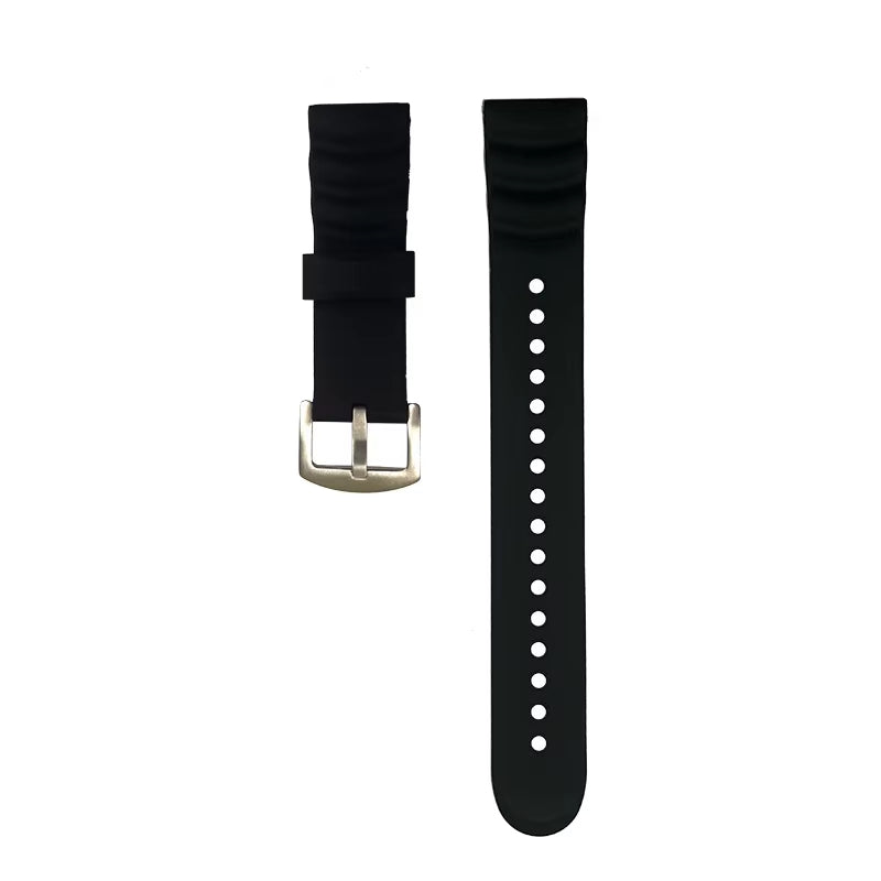 North Edge Silicone Strap black Front