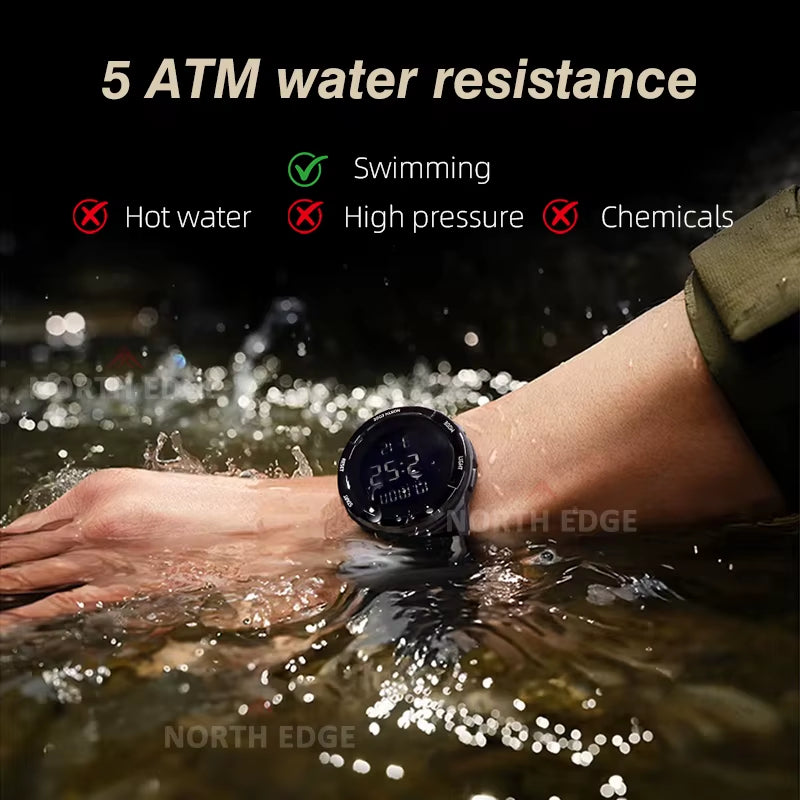 North Edge TERRAX 5 ATM water resistance