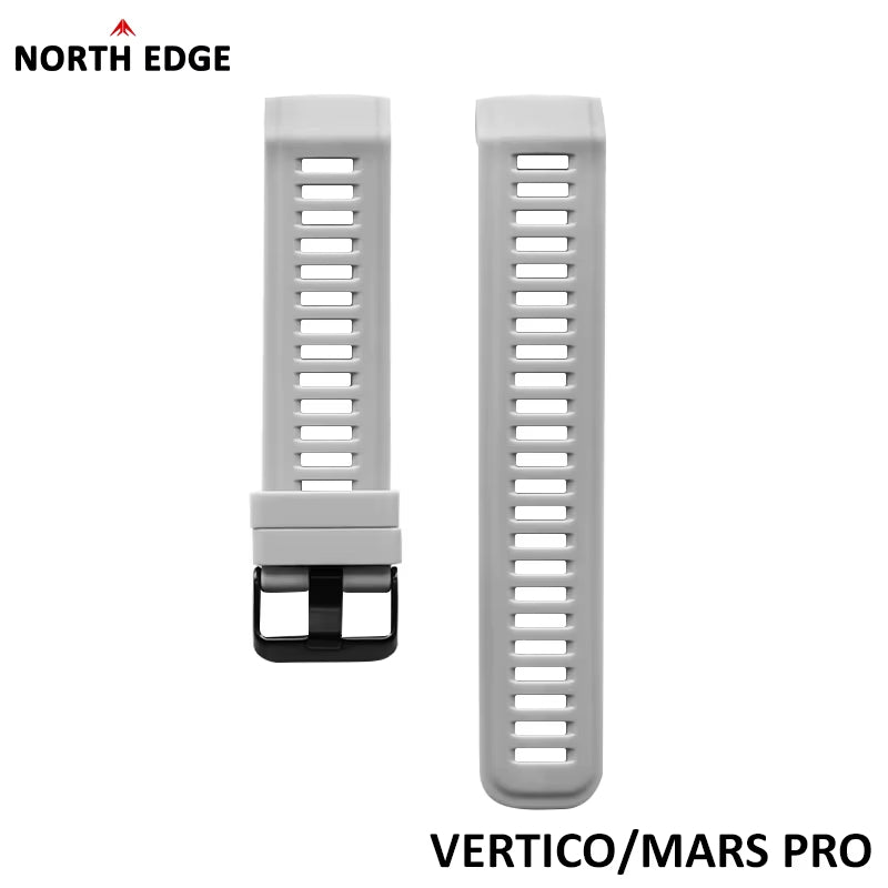 North Edge VERTICO/MARS PRO Gray Strap