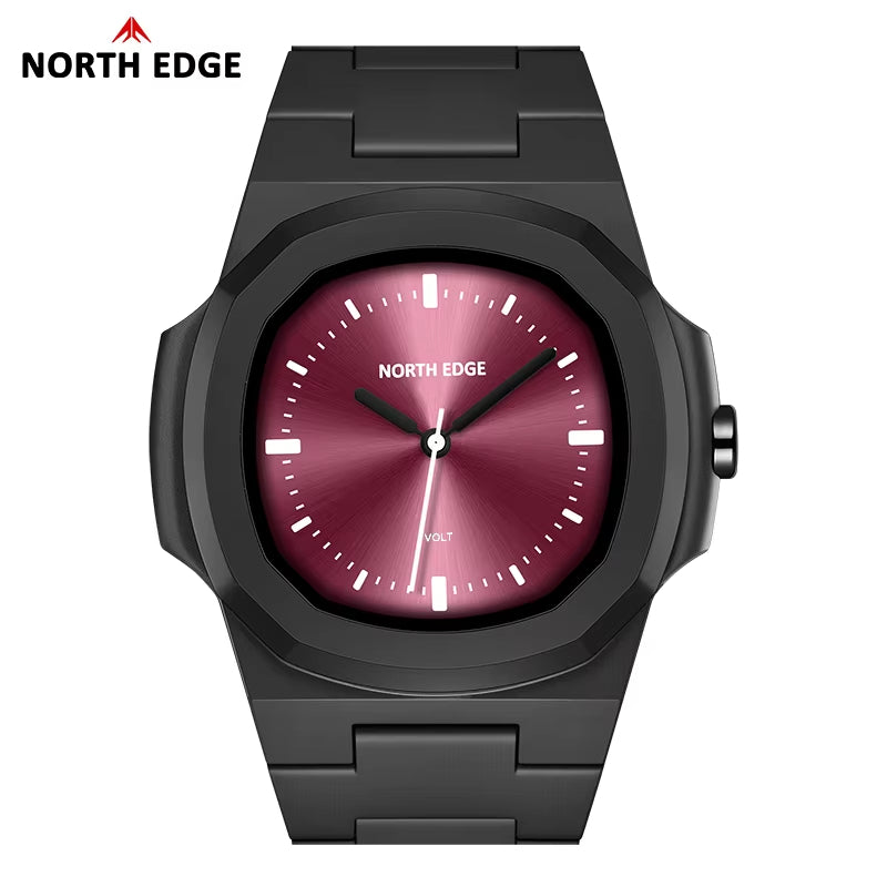 North Edge VOLT BLACK Red Front