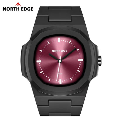 North Edge VOLT BLACK Red Front