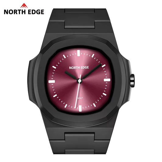North Edge VOLT BLACK Red Front