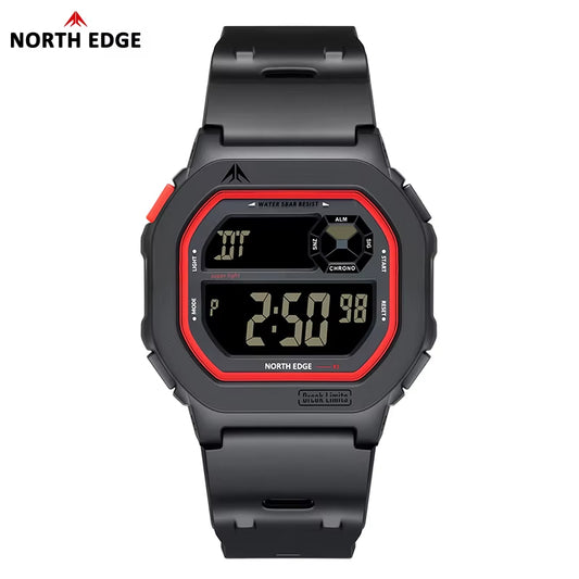 North Edge X1 Black-Red Front