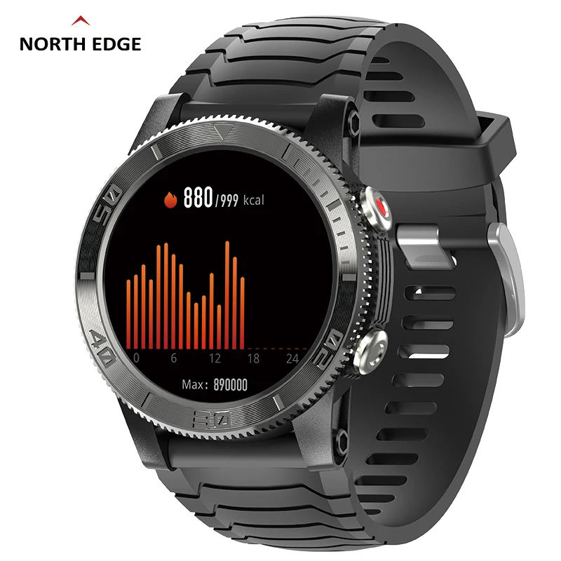 North Edge X-TREK GPS Watch - Adventure-Ready Precision & Durability